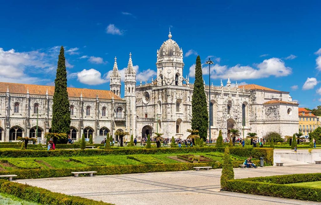 Portugal. Lisboa. Jeronimos-klosteret. Foto