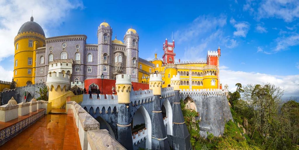 Portugal. Sintra. Pena-palasset. Foto