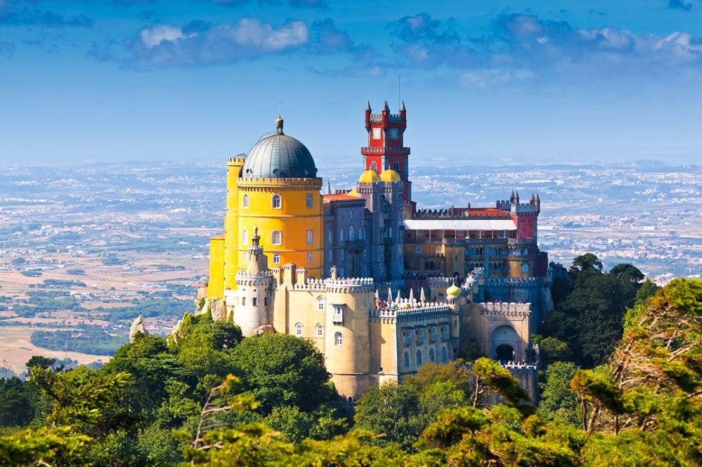 Portugal. Sintra. Pena-palasset. Foto