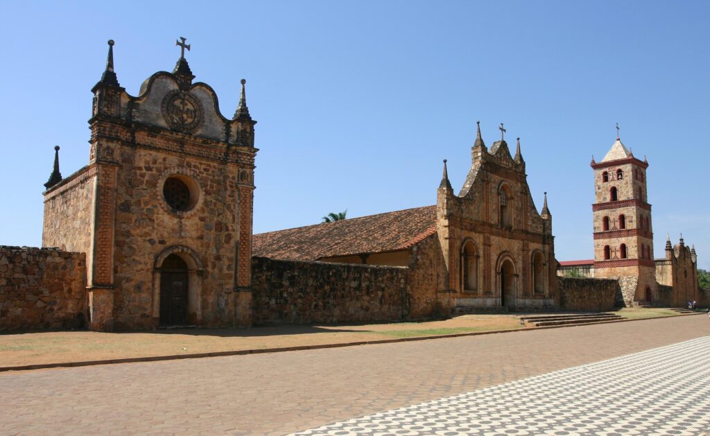 Bolivia. Santa Cruz. Jesuittenes misjonsstasjon San Jose de Chiquitos. Foto