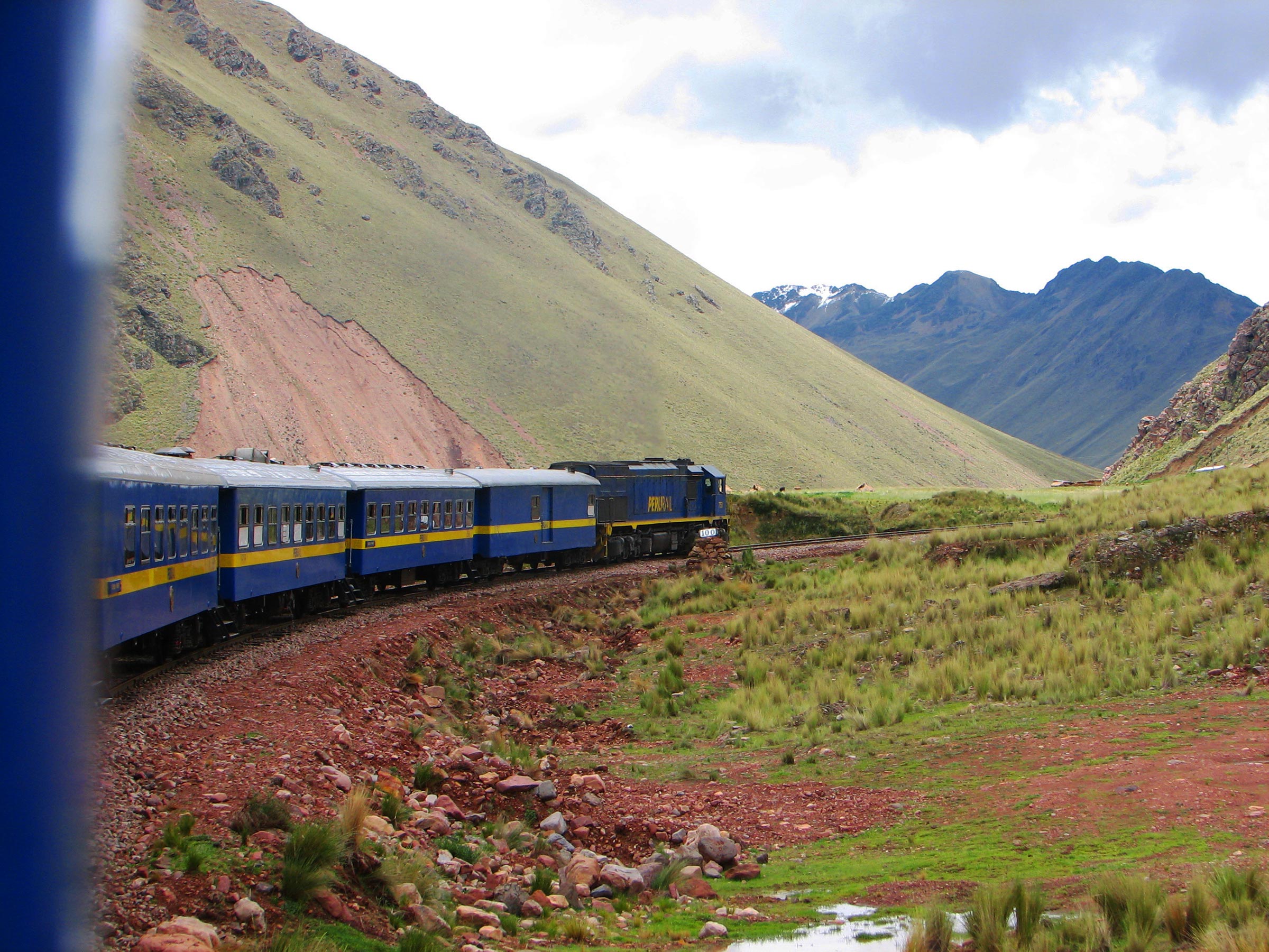 Peru. Tog fra Cusco til Puno. Foto
