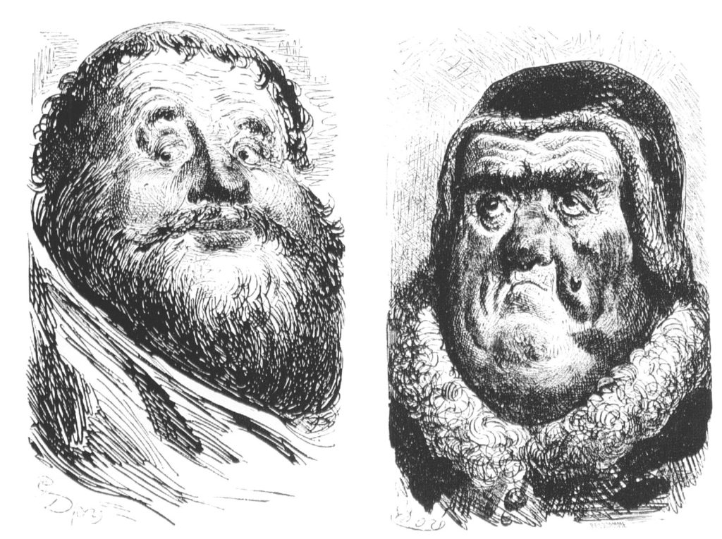 Gustave Doré. Illustrasjonene til Honoré de Balzac, 1855.