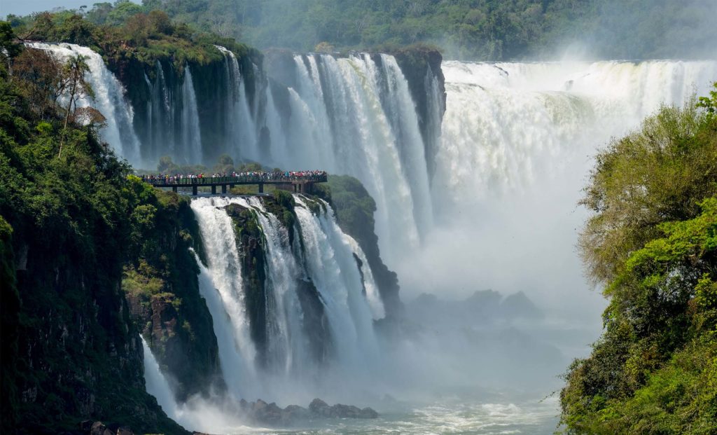 Argentina. Iguazu-fallene. La garganta del diablo. Foto