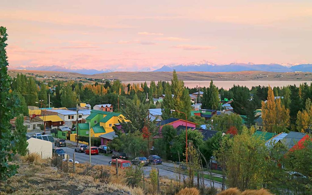 ntina. Patagonia. Byen El Calafate. Foto