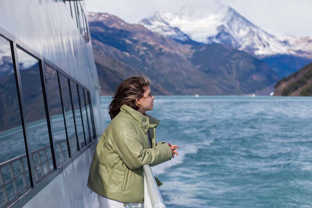 Argentina. Patagonia. Båttur i nasjonalparken Los Glaciares. Foto