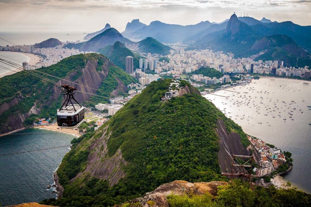 Brasil. Rio de Janeiro. Sukkertoppen. Foto