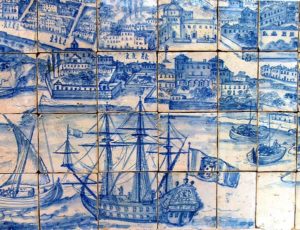 Portugal. Flisekunst. Foto