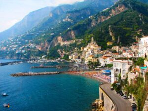 Italia. Amalfi. Landskap.