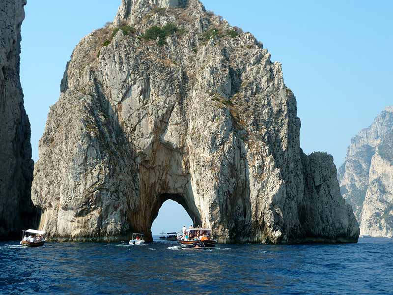 Italia. Capri. Båttur rundt Capri (foto)