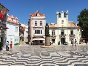 Portugal. Cascais. Rådhusplassen.