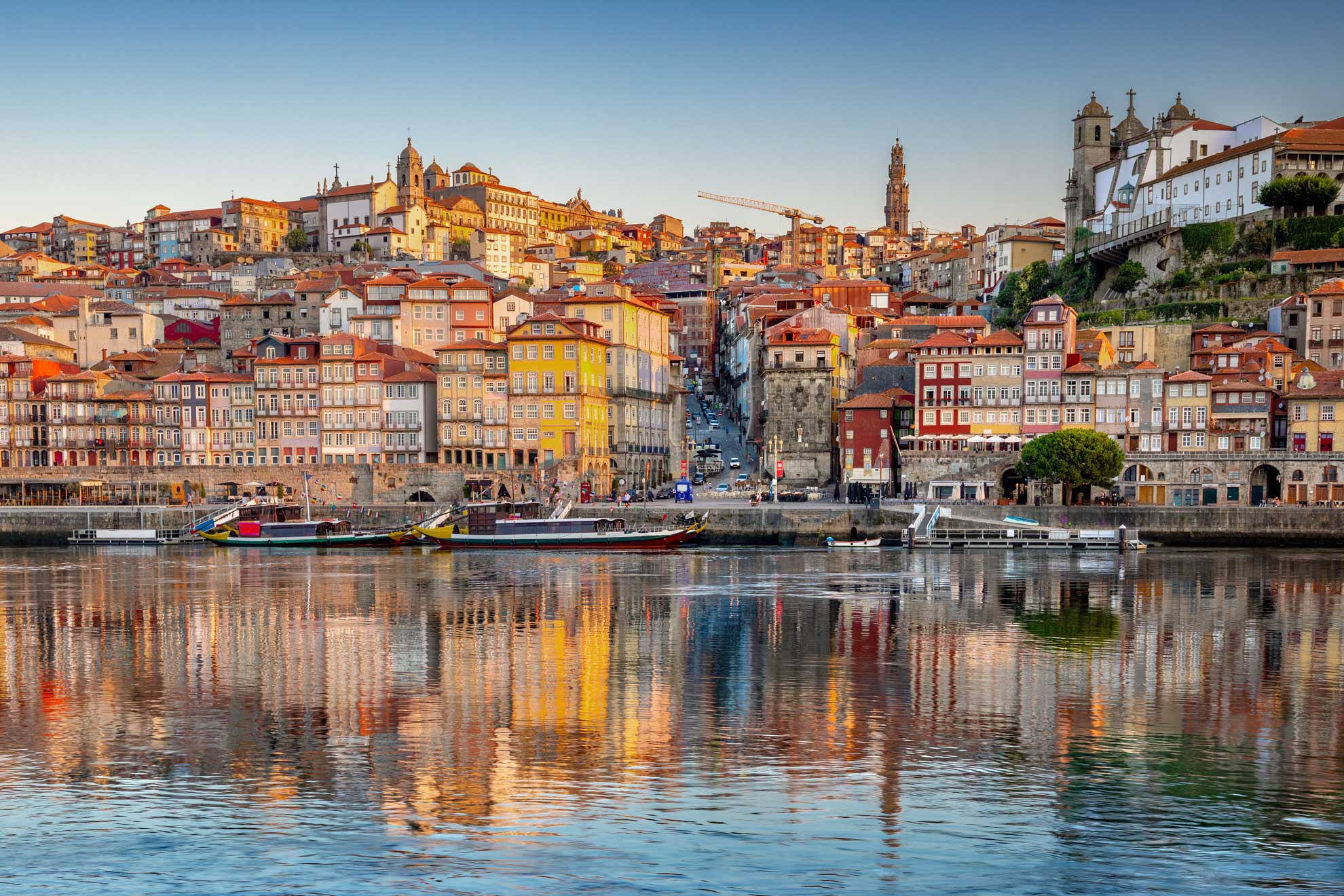 Portugal. Porto. Cais da Ribeira. Foto