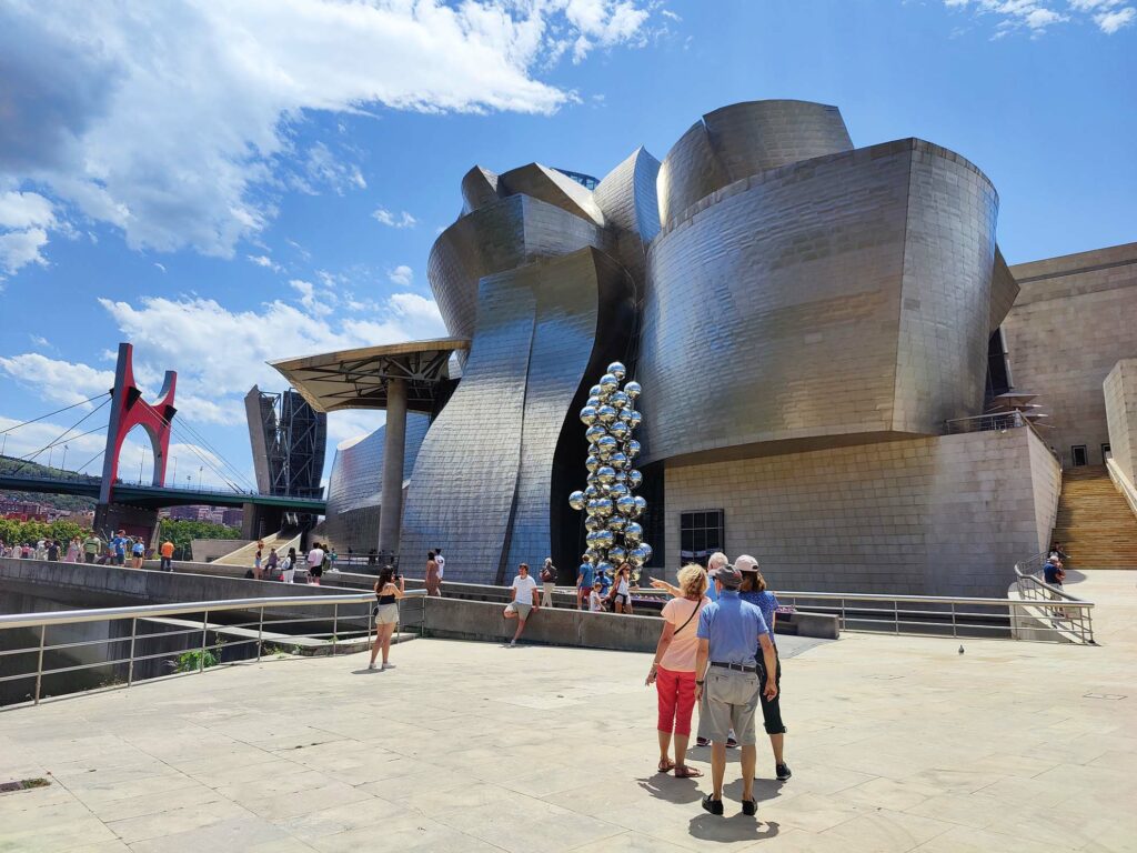 Spania. Bilbao. Guggenheim museum.