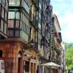 Spania. Bilbao. En gate i gamlebyen.