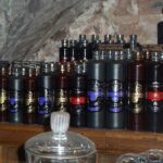 Latvia. Riga. Riga-balsam Black Magic bar. Foto