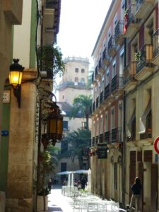Spania. Alicante. Gamlebyen. Foto