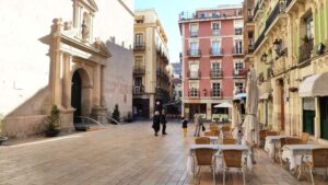 Spania. Alicante. Gamlebyen. Foto