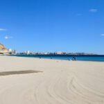 Spania. Alicante. Stranden. Foto