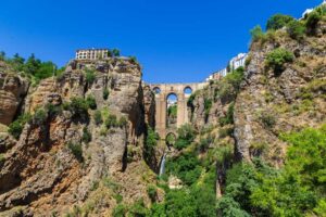 Spania. Andalucia. Ronda. Panoramautsikt. Foto