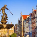 Polen. Gdansk. Gamlebyen.