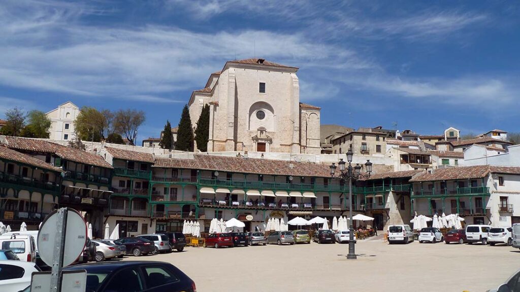 Spania. Chinchon. Torget.