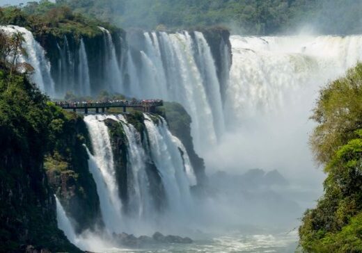 Argentina. Iguazu-fallene. La garganta del diablo. Foto