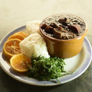 Brasil. Tradisjonell rett feijoada. Foto