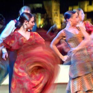 Spania. Flamenco-danserne. Foto
