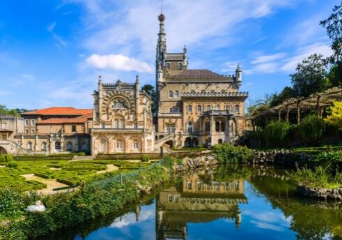 Portugal-Bussaco-Palace-2 Portugal. Bussaco-slottet. Foto