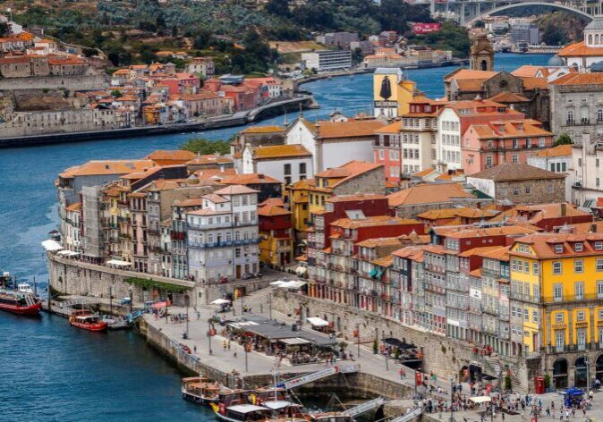 Portugal. Porto. Douro-elven.