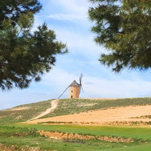 vindmoelle Vindmølle i La Mancha. Foto